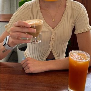 Princess Polly cream top